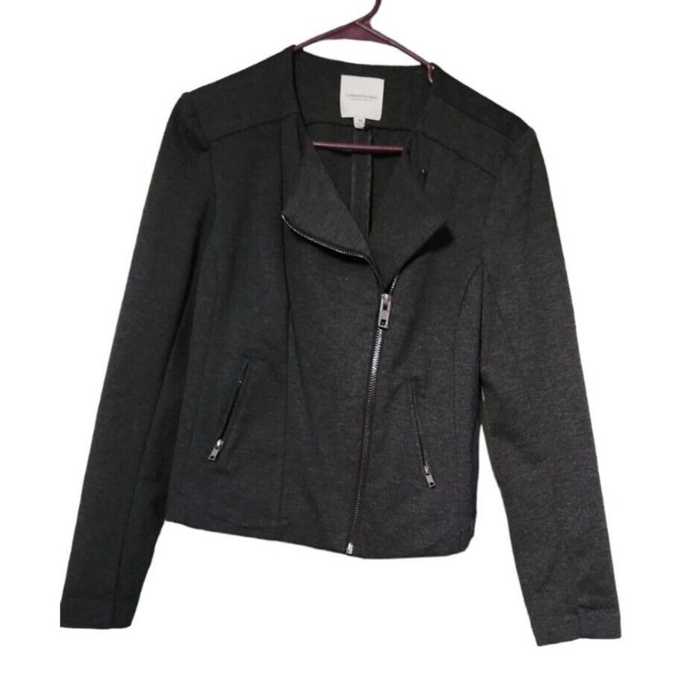 Catharine Malandrino Runway Style Ladies' Charcoal Gray Jacket Sz M